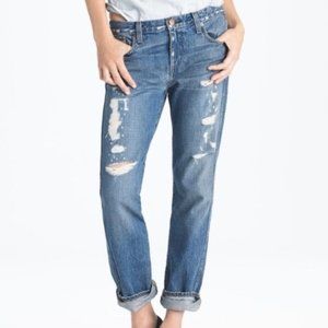 ♡ J. Crew Vintage Straight Leg Distressed Jeans​
